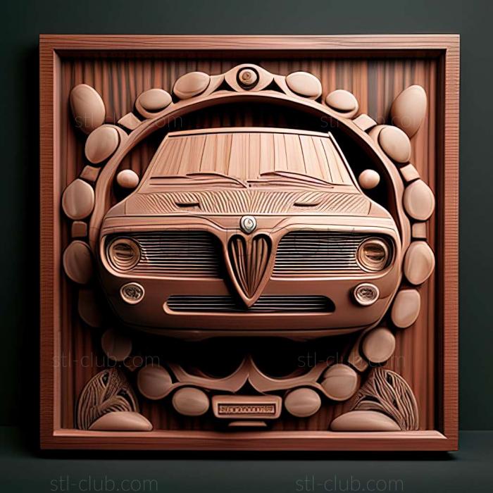 3D модель Alfa Romeo 166 (STL)